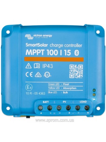 Контролер заряду Victron Energy SmartSolar MPPT 100/15
